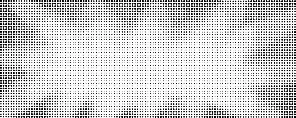 Halftone background in the shape of rays, star Stock Illustration