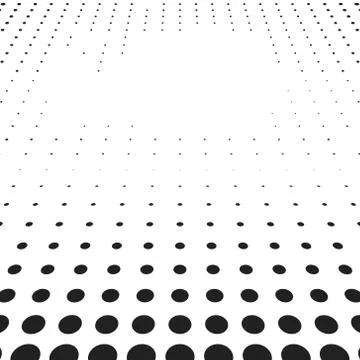 Halftone background template Illustrazione stock
