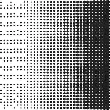 Halftone background template Stock Illustration