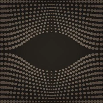 Halftone Background For Text. Eye Stock Illustration