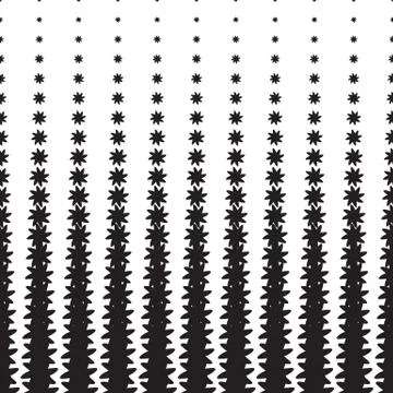 Halftone background on a white background Illustrazione stock
