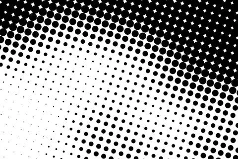 Halftone baseball Stock-Illustration