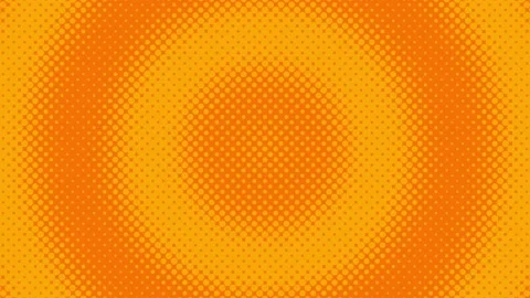 Halftone BG yellow Video stock 201218429