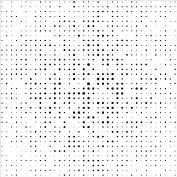 Halftone black dot background 스톡 일러스트