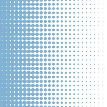 Halftone bleu Illustration