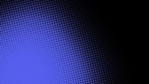 Halftone blue and black pattern with dotted effect and outlined design Stock Footage 311608820