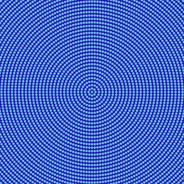 Halftone blue retro dot pattern background design 스톡 일러스트
