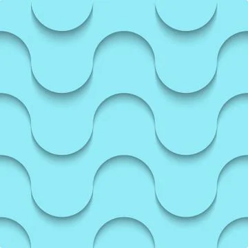 Halftone blue seamless pattern weaves modern material design style background Stock Illustration