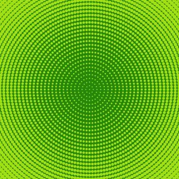 Halftone centered circle pattern background design Ilustração Stock