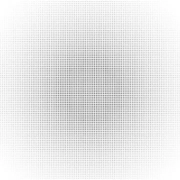 Halftone circle dot pattern. Black abstract vector illustration. Creative Stock Illustration