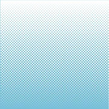Halftone circle dots blue vector design background 库存插图