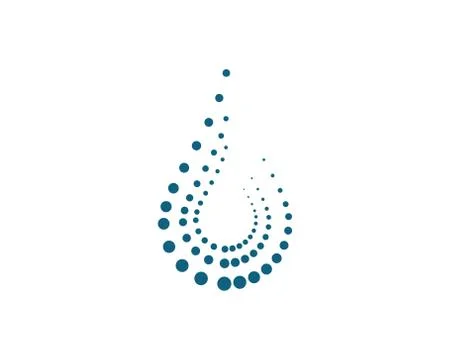 Halftone circle dots vector Stock Illustration