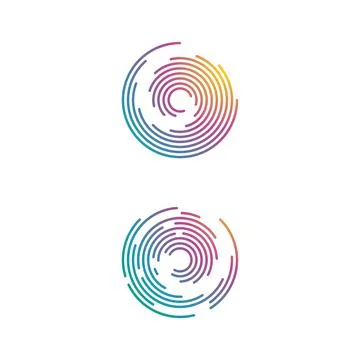 Halftone circle dots vector Stock Illustration