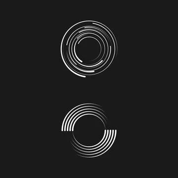 Halftone circle dots vector Stock Illustration