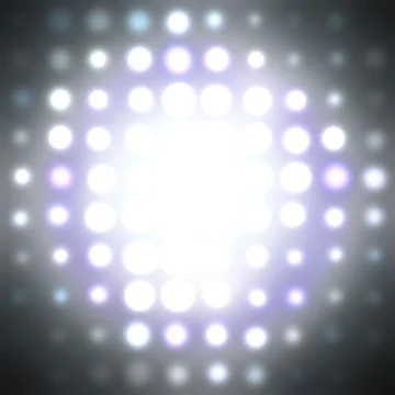 Halftone circle pattern Stock Illustration