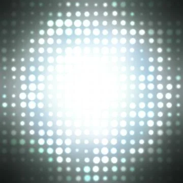 Halftone circle pattern Stock Illustration