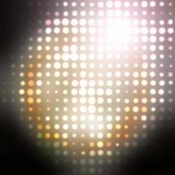 Halftone circle pattern Stock Illustration