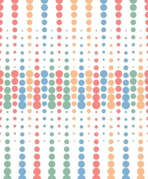 Halftone color Stock Illustration