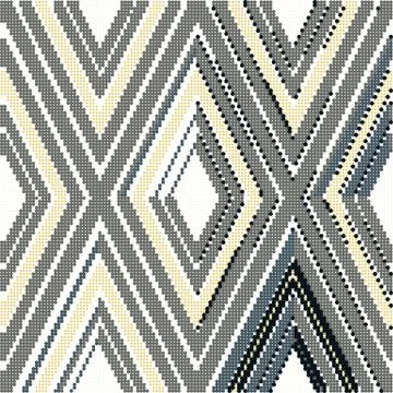 Halftone colorful seamless retro pattern check geometry cross line Stock Illustration