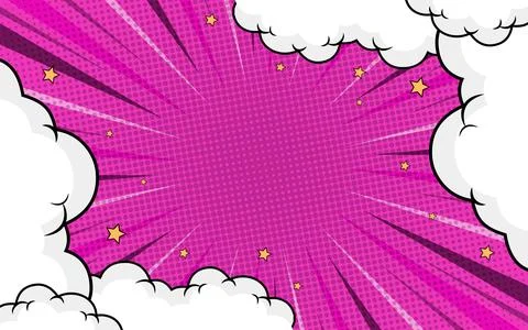Halftone comic cartoon background vector illustration. 스톡 일러스트