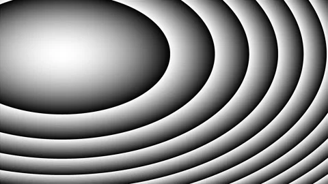 Halftone Comic Drawn Low Resolution Newsprint Rings Circles Stock Footage 139740362