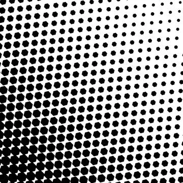 Halftone design graphic background, abstract shape design pattern, modern cov Illustrazione stock