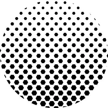 Halftone design graphic background, abstract shape design pattern, modern cov Illustrazione stock
