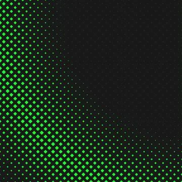 Halftone diagonal square pattern background design - vector graphic design Stock Illustration