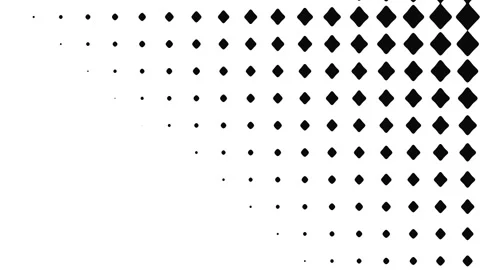 Halftone dot background. Abstract halftone dots pattern with white dot and black 스톡 동영상 347258882