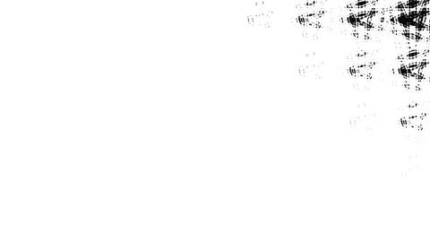 Halftone dot background. Abstract halftone dots pattern with white dot and black Stock Footage 347514501