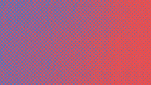 Halftone dot background, wavy on dark blue screen Stock Footage 138454941
