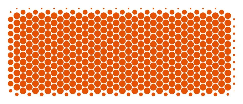 Halftone Dot Building Brick Icon Stock Illustration