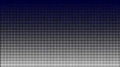 Halftone dot gradient abstract background with fading dots. 库存插图