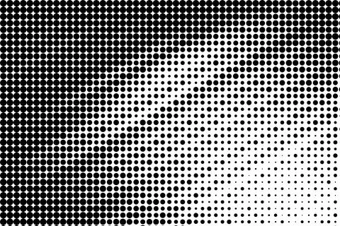 Halftone Dot Gradient Abstract Pattern Stock Illustration