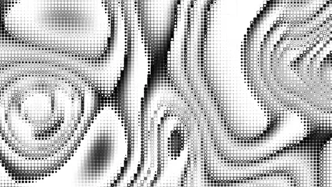 Halftone dot loop background. Abstract halftone dots pattern with white dot and Stock Footage 318087555