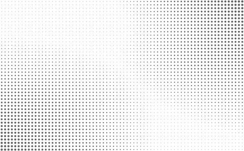 Halftone dot pattern background, gradient vector texture Stock Illustration