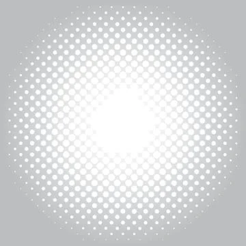 Halftone Dot Pattern Background Stock Illustration