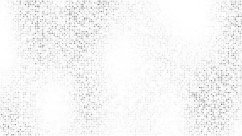 Halftone Dot Pattern with Black and White Gradient Texture Animation Video stock 346799263