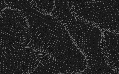 Halftone dot pattern. Digital waves texture.  Vector background イラスト素材
