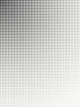 Halftone dot pattern fading from black to white abstract background for gra.. Stock Illustration