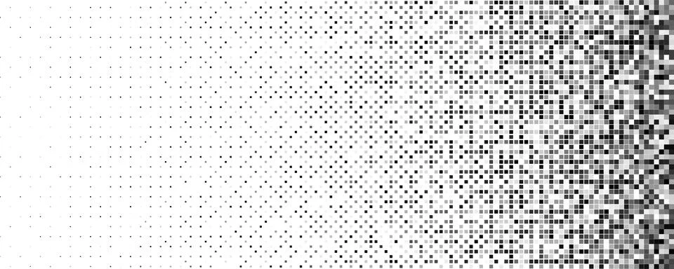Halftone dot pattern gradient grayscale background circle comic fade. Halftone Stock Illustration