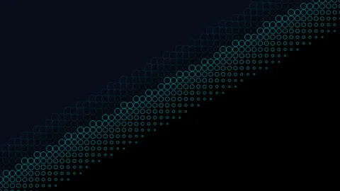 Halftone Dot Screen Dispersion Wipe with dynamic CMYK dot scale transit 4K Alpha 스톡 동영상 345874012