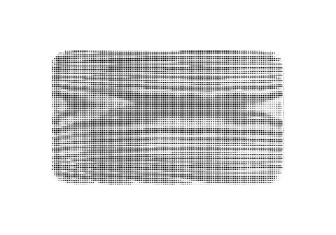 Halftone dot textured rectangular frame with soft gradients for modern web .. 库存插图