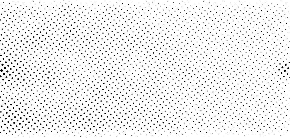 Halftone dot wave pattern background,  grunge dot effect Stock Illustration