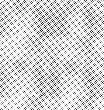 Halftone Dot on white background, dot effect, grunge texture, Stock Illustration