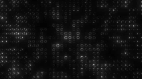 Halftone dots abstract digital technology animated Video stock 253485323