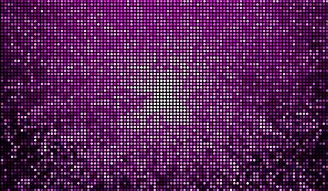 Halftone dots abstract digital technology pink light on pink background. Stock Illustration