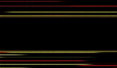 Halftone dots anime red-yellow speed line Anime for comic Illustrazione stock