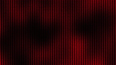 Halftone dots background. Abstract dynamic with red dots on black backgroun.. Stock Footage 290170332