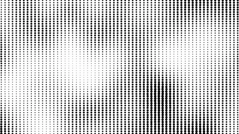 Halftone dots background. Abstract dynamic with black dots on white backgro.. Stock Footage 290170398